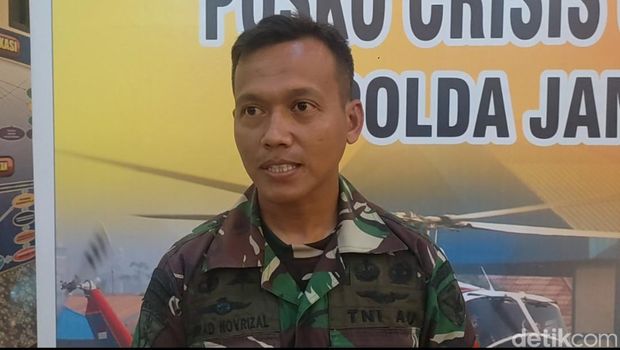 Kopda Ahmad yang menjadi salah satu tim mengevakuasi Kapolda Jambi