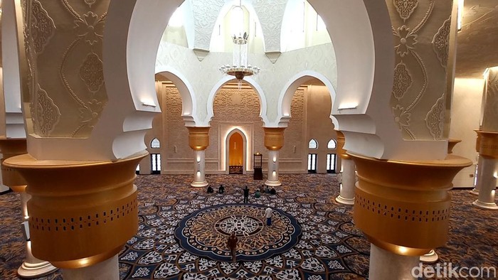 Masjid Sheikh Zayed Al-Nahyan Solo. Foto diunggah Rabu (22/2/2023).