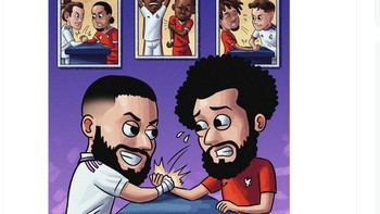 Sudah berulangkali Madrid mengalahkan Liverpool. Foto: Twitter