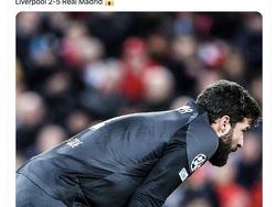 Meme Keperkasaan Real Madrid Bantai Liverpool