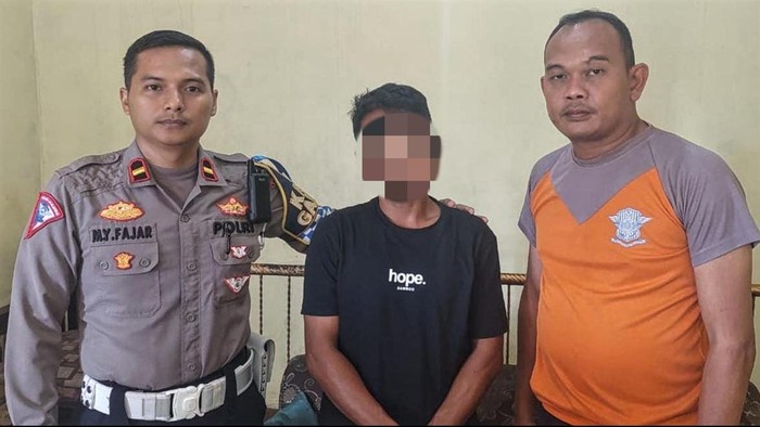 Penabrah tukang sayur di Sukabumi menyerahkan diri.