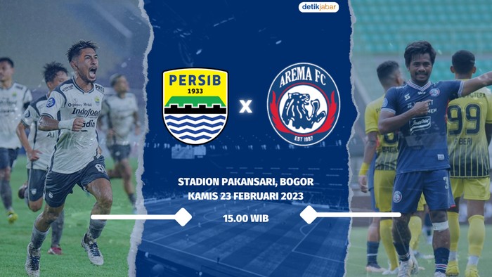 Persib Bandung vs Arema FC.
