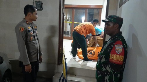 Pria ditemukan tewas di Jalan Hang Tuah Gang Mawar Nomor 21A, Desa Sanur Kaja, Kecamatan Denpasar Selatan, Kota Denpasar. (Dok. Polresta Denpasar)