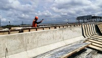 Direktur Utama PT Pelindo Solusi Logistik  (SPSL) Joko Noerhudha mengatakan, saat ini masih dilakukan finishing untuk pengerjaan konstruksi. Proses ini ditargetkan selesai 1 minggu.