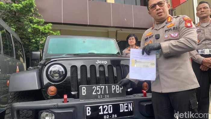 Rubicon dipakai anak Mario Dandy Satrio saat menganiaya anak pengurus pusat GP Ansor di Jaksel disita polisi
