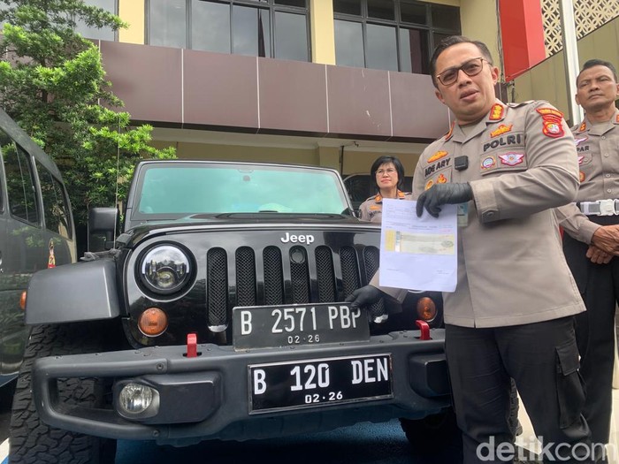 Rubicon dipakai anak Mario Dandy Satrio saat menganiaya anak pengurus pusat GP Ansor di Jaksel disita polisi