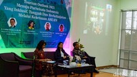 Menurut Sandiaga berdasarkan big data yang dikumpulkan oleh Kemenparekraf, desa wisata terbukti meningkatkan ekonomi masyarakat hingga 30 persen.