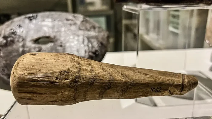 Arkeolog menemukan mainan seks dari 2.000 tahun lalu. Mainan seks itu merupakan dildo yang terbuat dari kayu yang dipahat sedemikian rupa.