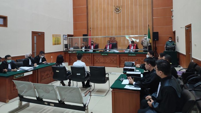 Sidang AKBP Dody di PN Jakbar (Wilda-detikcom)