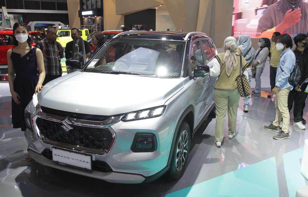 Suzuki Grand Vitara mejeng di IIMS 2023