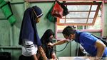 Warga Tanjung Priok Antre Cek Kesehatan Gratis