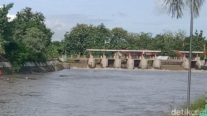 Bendung Tukuman di Kecamatan Cawas Klaten.