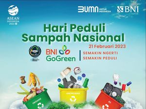 BNI Beri Bantuan Peralatan Pos Pandai di Hari Peduli Sampah Nasional