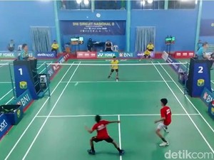 Ganda Putra Asal Makasar Tampil Nyentrik di BNI Sirnas 2023 Batam