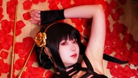 Clarissa Punipun pernah cosplay Yor Forger. Penampilannya dianggap tak pernah gagal oleh netizen. (Foto: dok Instagram)