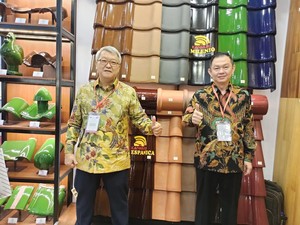 100% Buatan Lokal, Genteng Kanmuri Kantongi Sertifikasi Internasional