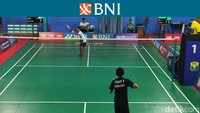 Para pebulutangkis usia muda hari ini memainkan partai-partai 16 besar dan kemudian perempatfinal, untuk memburu tiket babak empat besar. Foto: Bayu Baskoro/detikcom