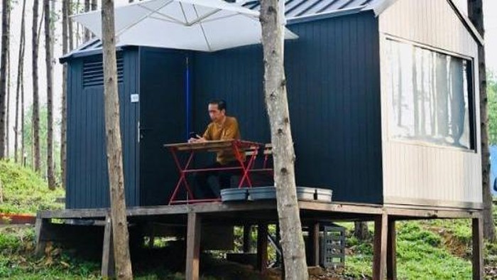 Jokowi dan Iriana di IKN