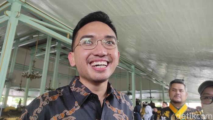KGPAA Mangkunegoro X di Puro Mangkunegaran, Kamis (23/2/2023).