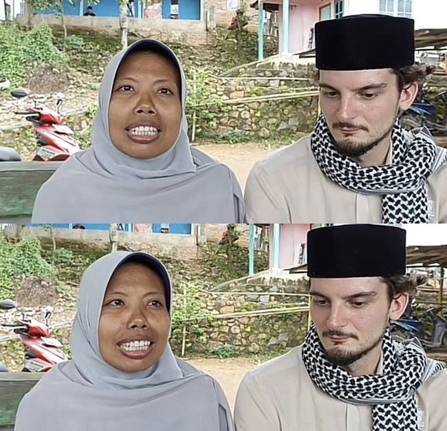 Selain itu, Jawad masih menghitung tabungannya agar tidak terjebak di Indonesia dan kekurangan uang. Ia pun berjanji untuk menunggu satu bulan sebelum menikahi Mauni. “Saya bilang saya tunggu kamu. Kami bisa menikah Februari. Kami lalui sebulan itu dan saya bilang jika kamu tidak datang ke Indonesia pada Februari, berarti kamu siap-siap mencari orang lain, imbuhnya mengenang perjuangan cintanya. Foto: Dok. Youtube Lombok Dokumen.