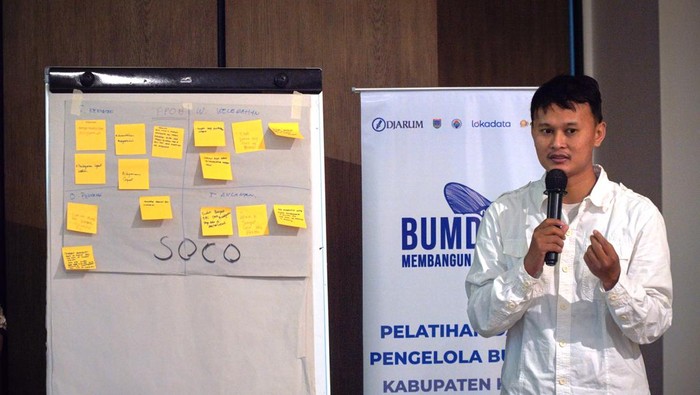 Sebanyak 14 Badan Usaha Milik Desa (BUMDes) di Kabupaten Kudus, Jawa Tengah, mendapatkan pelatihan dasar pengelolaan usaha.  Pelatihan itu dilakukan dengan tujuan agar BUMDes bisa memaksimalkan potensi desa guna menumbuhkan perekonomian masyarakatnya.