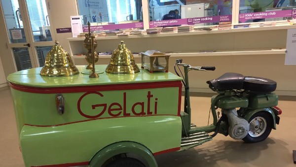 Ada Gerobak dan Mesin Es Jadul di Museum Gelato Carpigiani