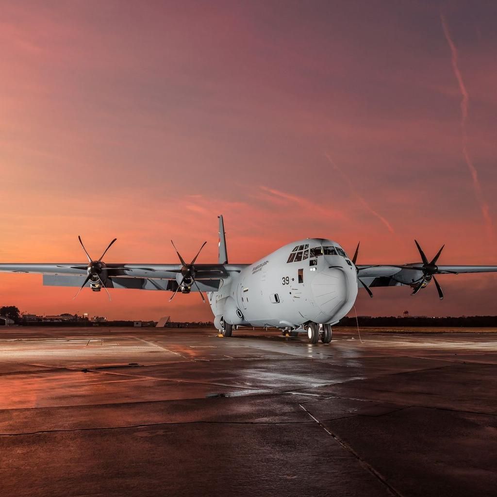 Pesawat Super Hercules C-130J yang diterima TNI AU