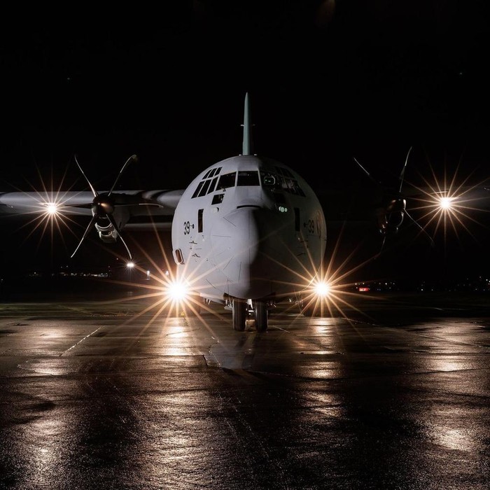 Pesawat Super Hercules C-130J yang diterima TNI AU
