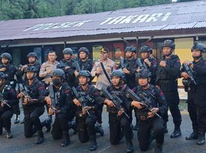 120 Polisi Jaga Lokasi Gunung Bergeser di Kupang