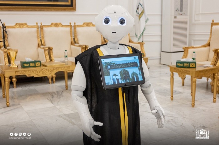 Robot pabrik kiswah