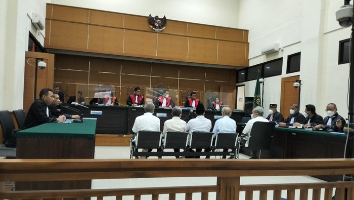 Sidang dakwaan korupsi PT Krakatau Steel rugikan negara Rp 2,3 triliun (Foto: Bahtiar Rifai/Detikcom)