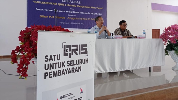 Sosialisasi bersama Bank Indonesia di Kabupaten Samosir dan Tapanuli Utara dari tanggal 21 hingga 22 Februari 2023. (Dok. Istimewa)