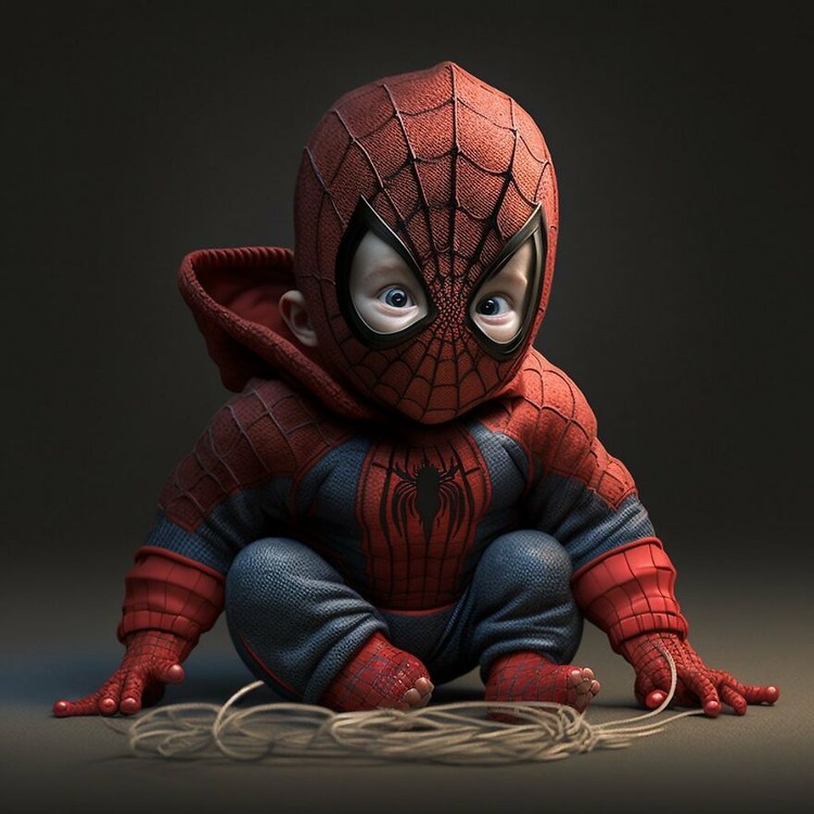 Superhero jadi bayi