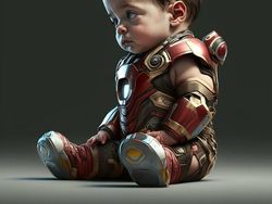 Imut Banget! Ketika AI Bikin Superhero Jadi Bayi