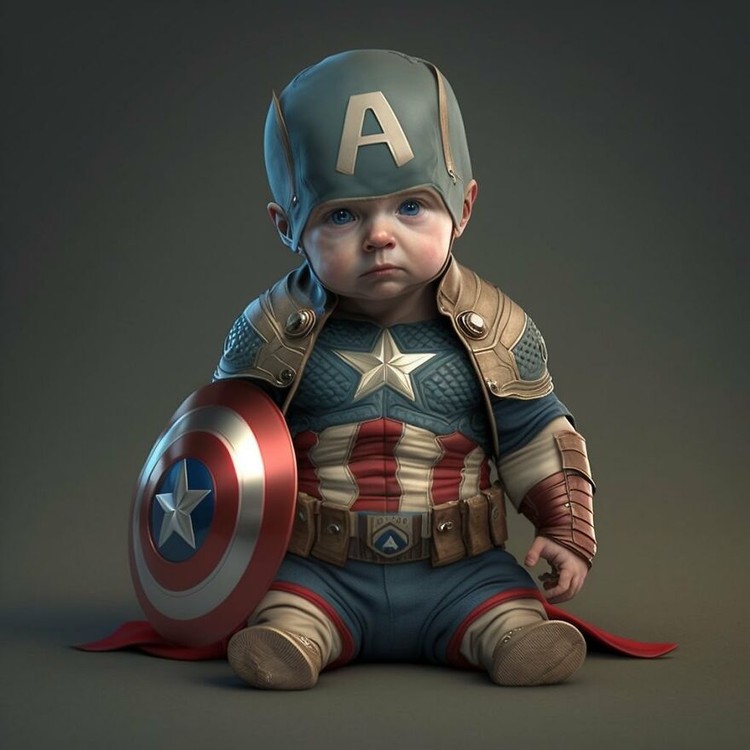 Superhero jadi bayi
