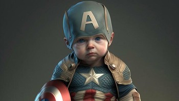 Captain America Foto: Topher Welsh via Boredpanda