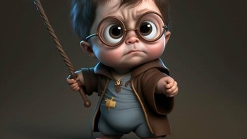 Harry Potter Foto: Topher Welsh via Boredpanda