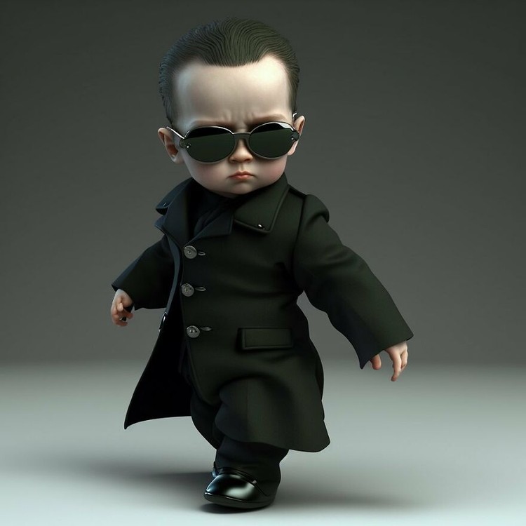 Superhero jadi bayi