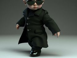 Imut Banget! Ketika AI Bikin Superhero Jadi Bayi