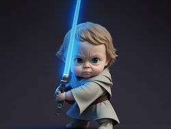 Imut Banget! Ketika AI Bikin Superhero Jadi Bayi