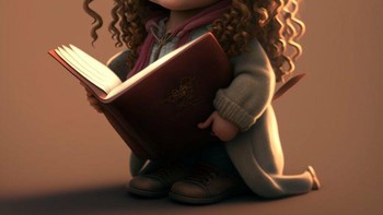 Hermione Granger dari Harry Potter Foto: Topher Welsh via Boredpanda