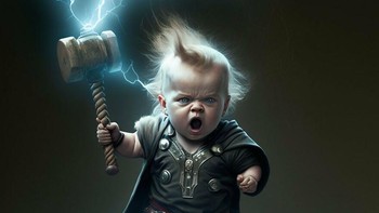 Thor Foto: Topher Welsh via Boredpanda