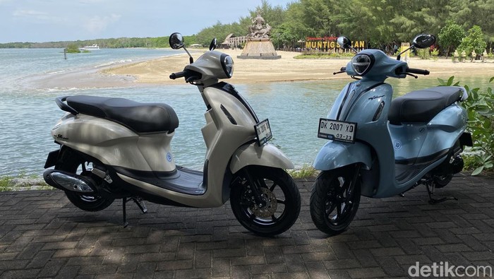 Yamaha Grand Filano Hybrid di Bali