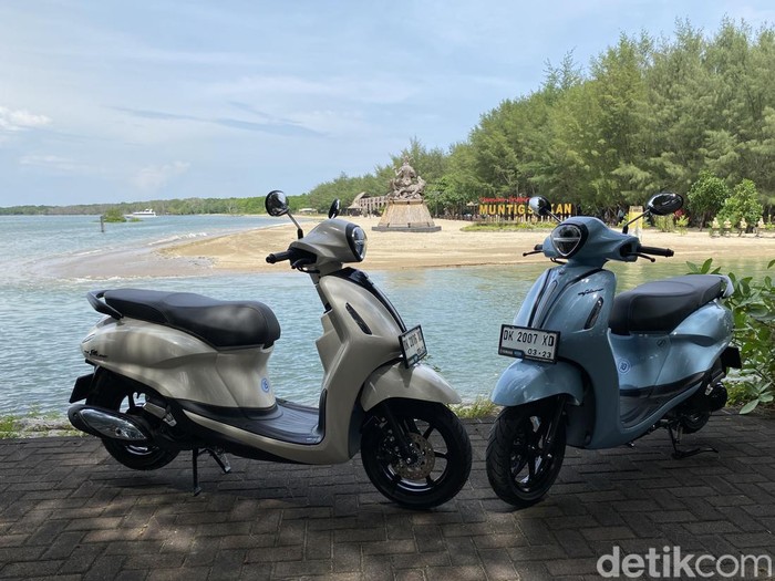 Yamaha Grand Filano Hybrid di Bali