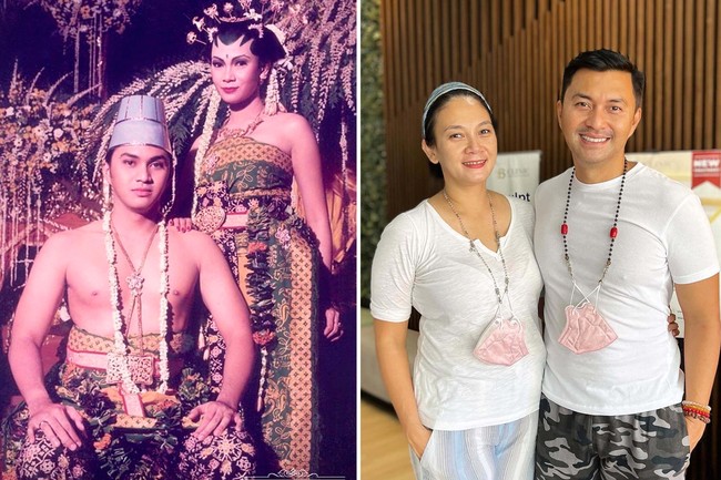 Anjasmara dan Dian Nitami menikah pada tahun 1991. Meski sudah puluhan tahun menikah namun keduanya masih terlihat kompak dan romantis. Penampilannya pun bahkan tak jauh berbeda. Anjasmara sendiri masih terlihat begitu awet muda. Foto: Instagram