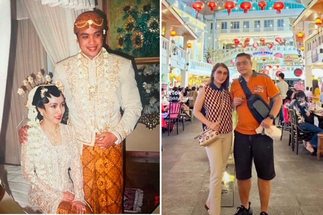 Menikah pada tahun 1999, Dede Yusuf dan istrinya, Sendy Ramania Wulandari masih terlihat mesra sampai saat ini. Ketika menikah keduanya tampak mengenakan adat Jawa. Dari pernikahannya itu Dede Yusuf dan istri kini sudah dikaruniai 2 orang putri cantik bernama Kaneishia Lathifa Zahra dan Alifiya Arkana Paramita. Foto: Instagram