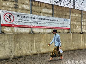 Berani Kencing di Sini, Siap-siap Didenda Rp 20 Juta!