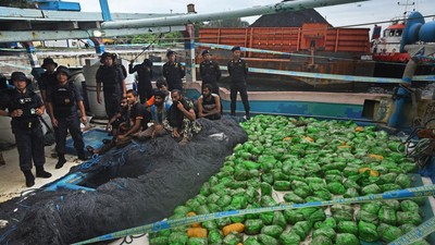 BNN Amankan 309 Narkotika Jenis Sabu di Pelabuhan Merak