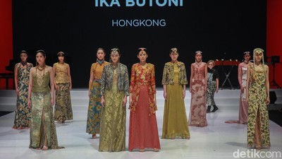 10 Koleksi Batik Ecoprint Ramah Lingkungan di Indonesia Fashion Week 2023