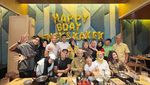 Keseruan Geni Faruk dan Suami saat Makan Bareng Besan